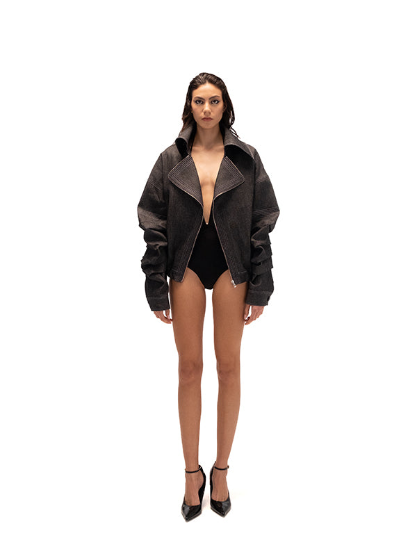 Layer Bomber Ceket