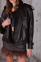 Bomber Leather Jacket