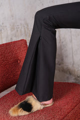 Tight Black Zippered Pants