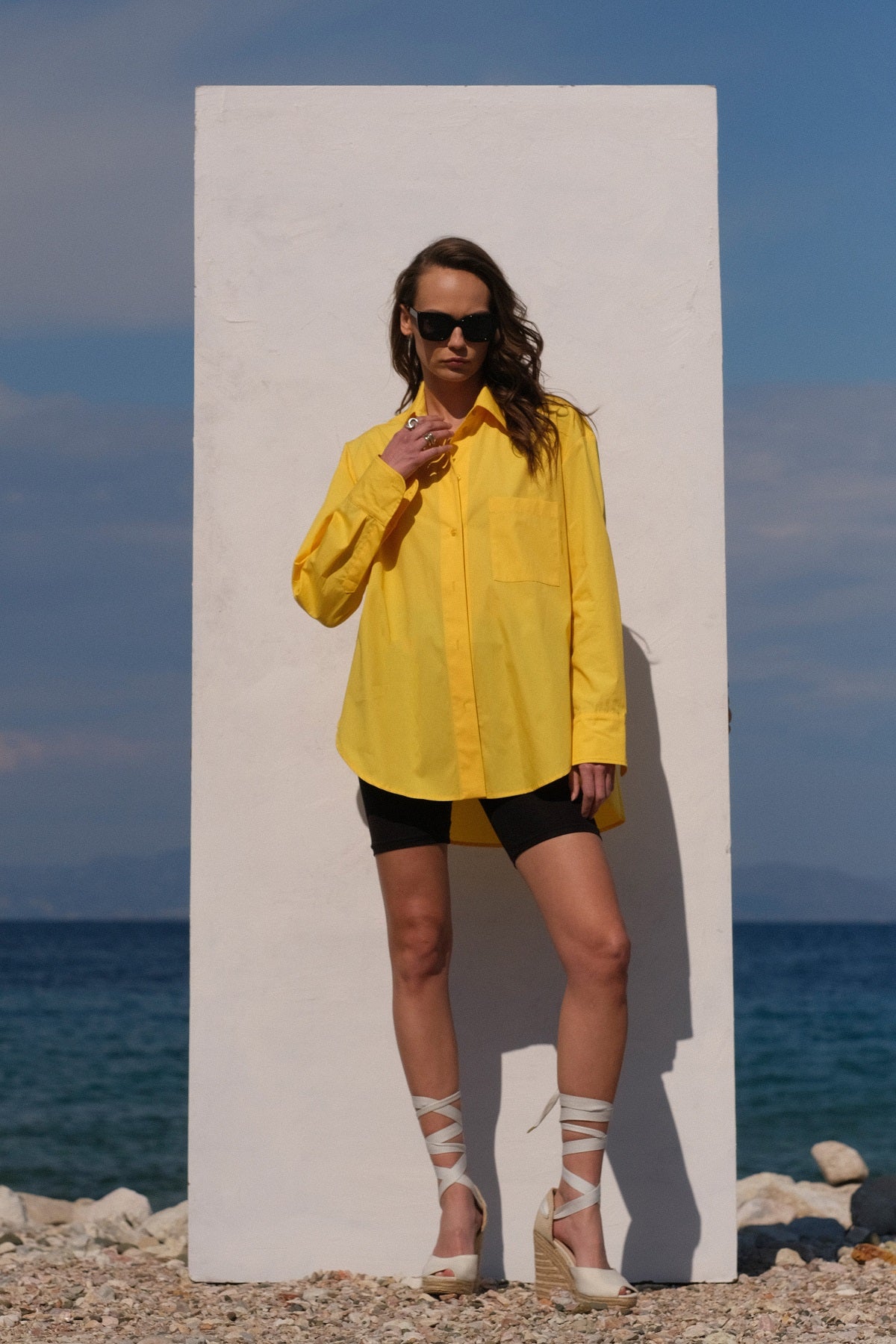 Yellow Oversized Shirt