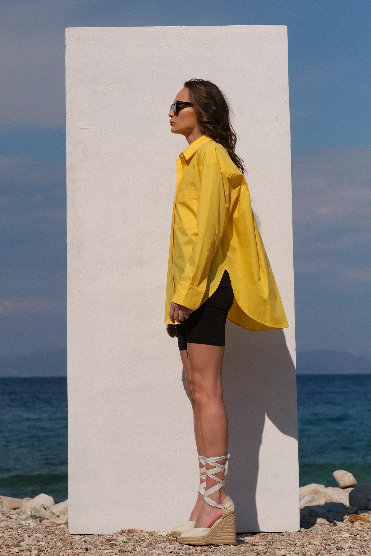 Yellow Oversized Shirt