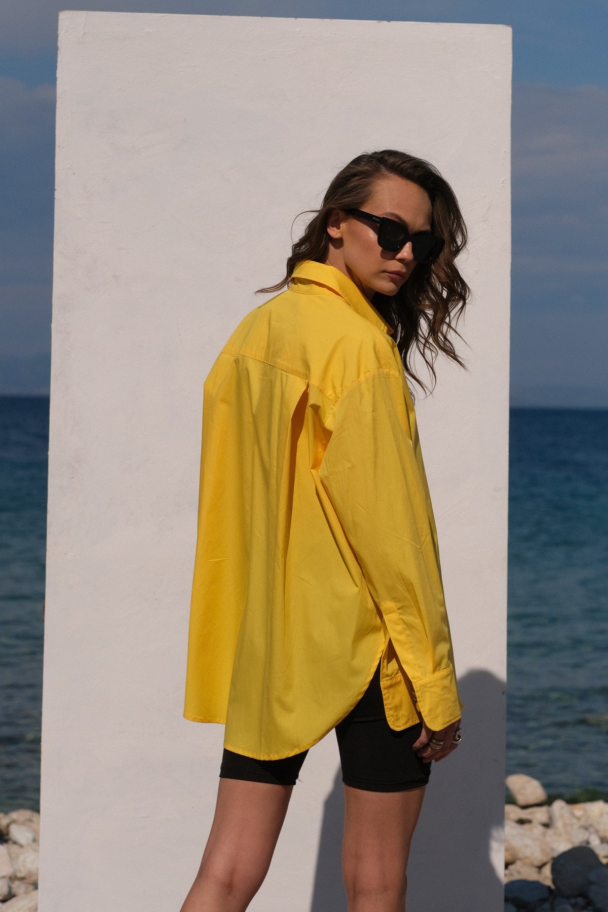 Yellow Oversized Shirt