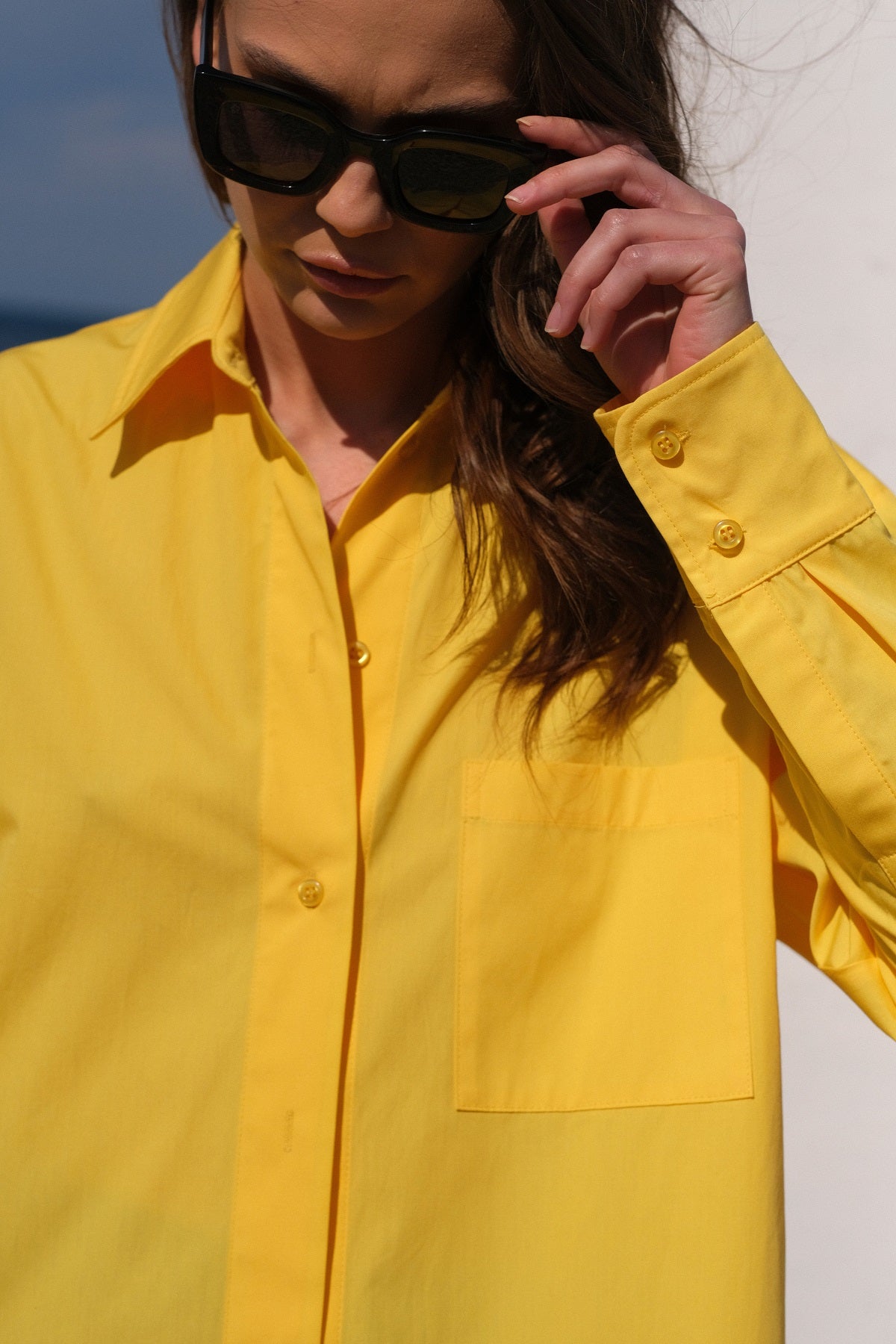 Yellow Oversized Shirt