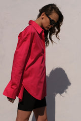 Pink Oversized Shirt