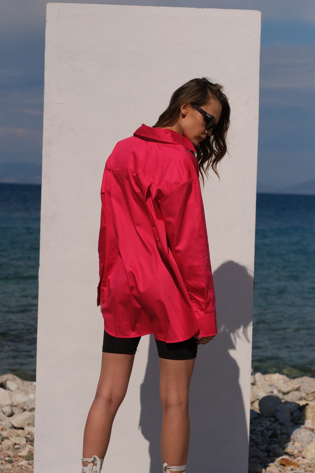 Pink Oversized Shirt