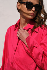 Pink Oversized Shirt