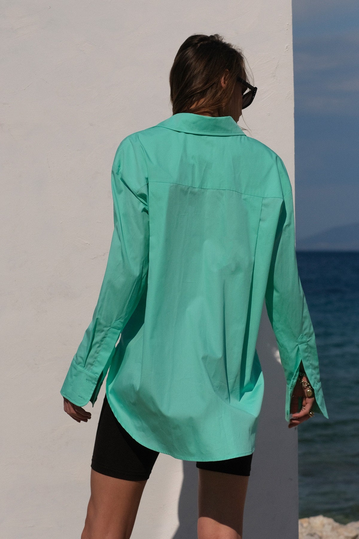 Green Oversized Shirt