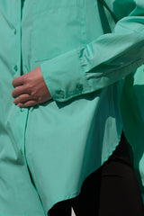 Green Oversized Shirt