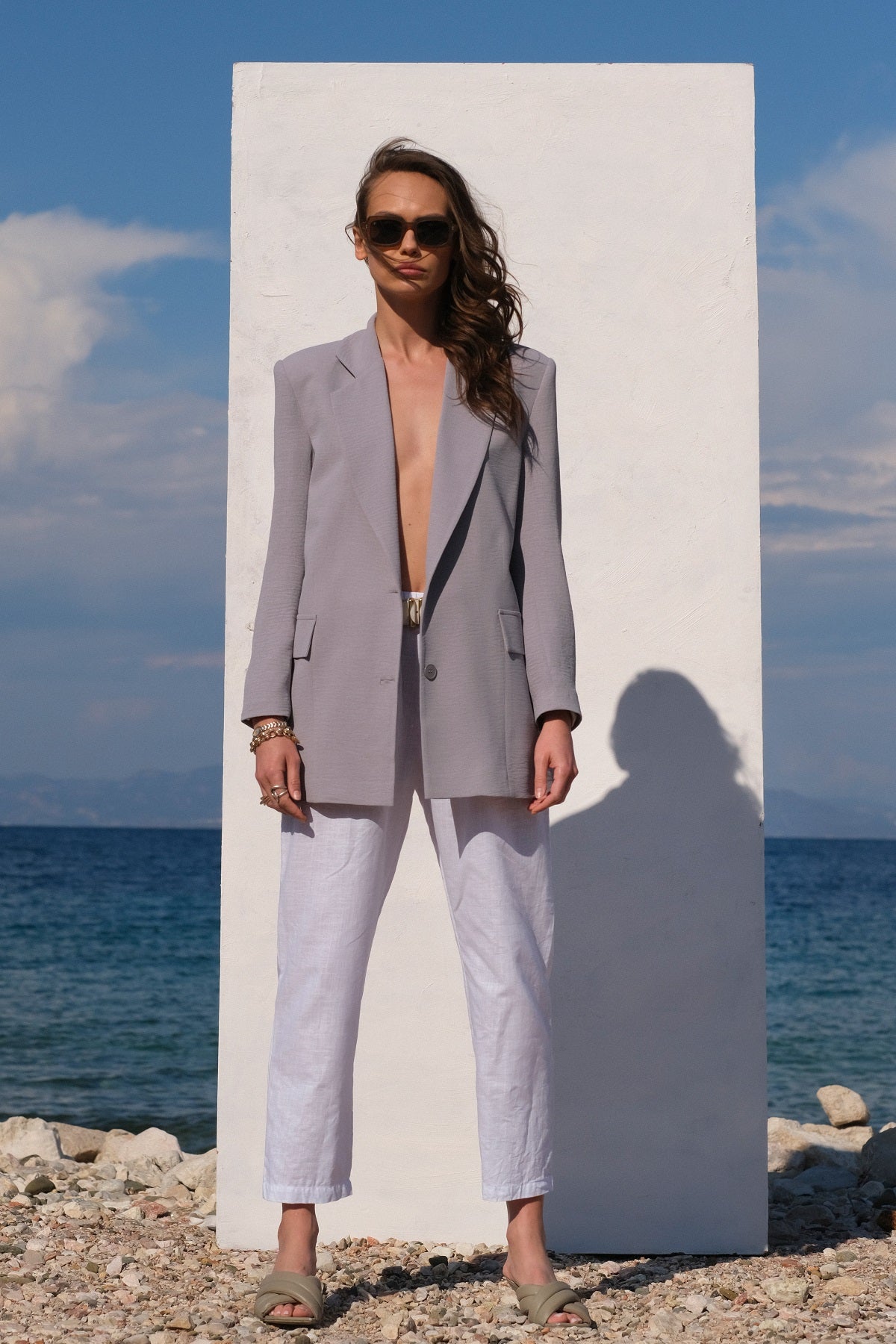 Gray Blazer