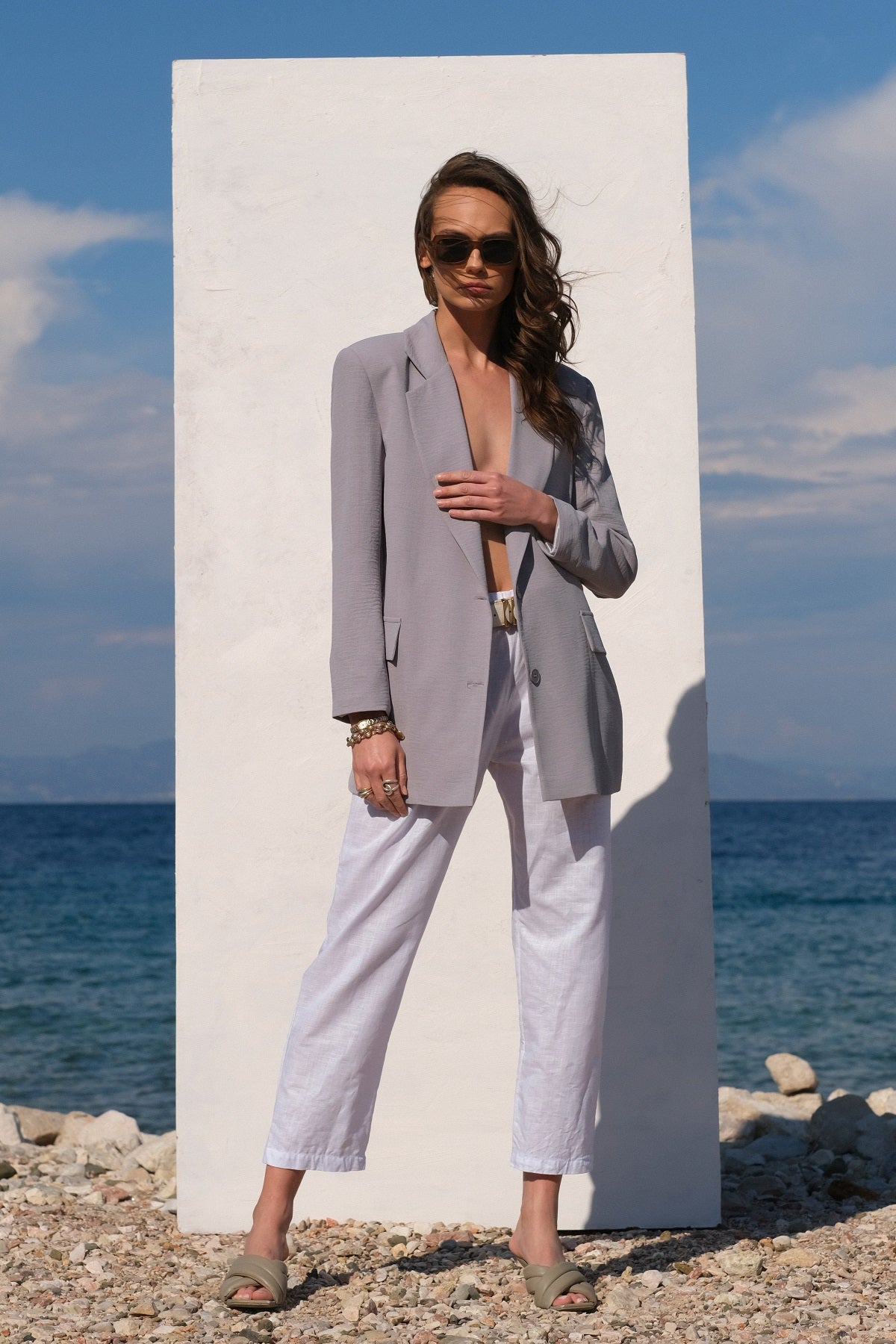 Gray Blazer