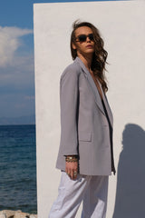 Gray Blazer