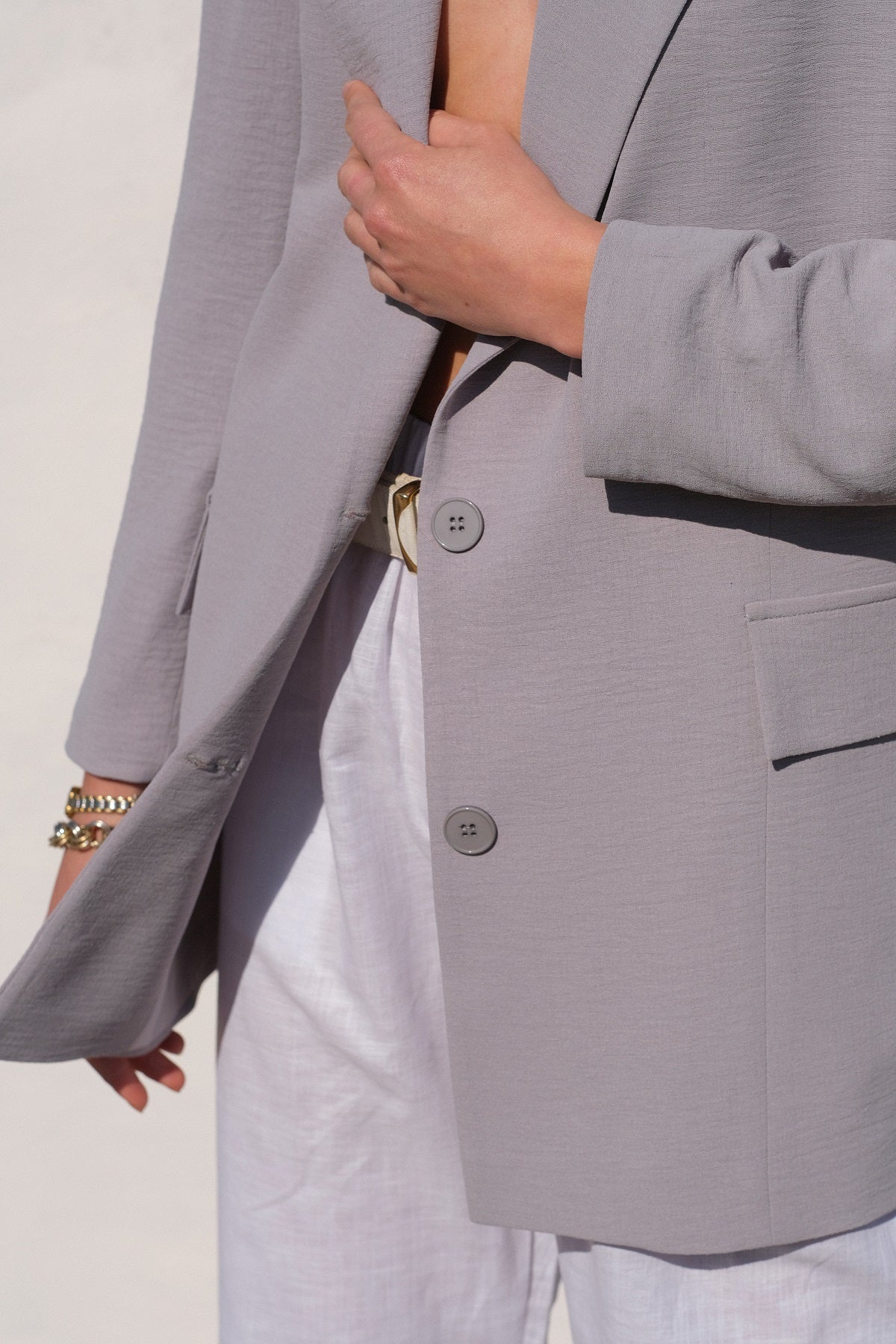 Gray Blazer