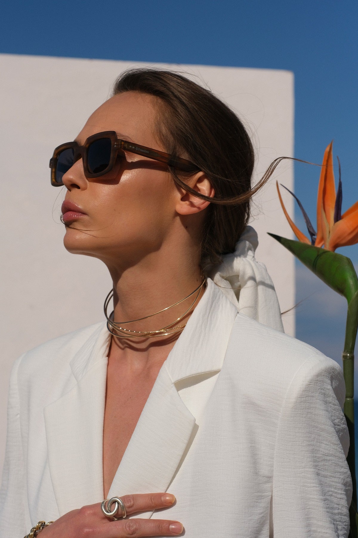 White Blazer