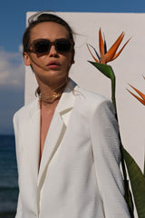 White Blazer
