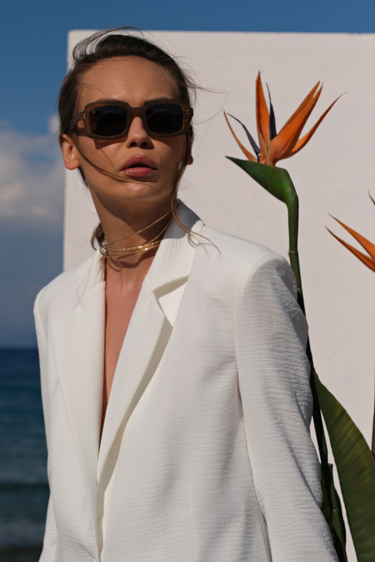 White Blazer