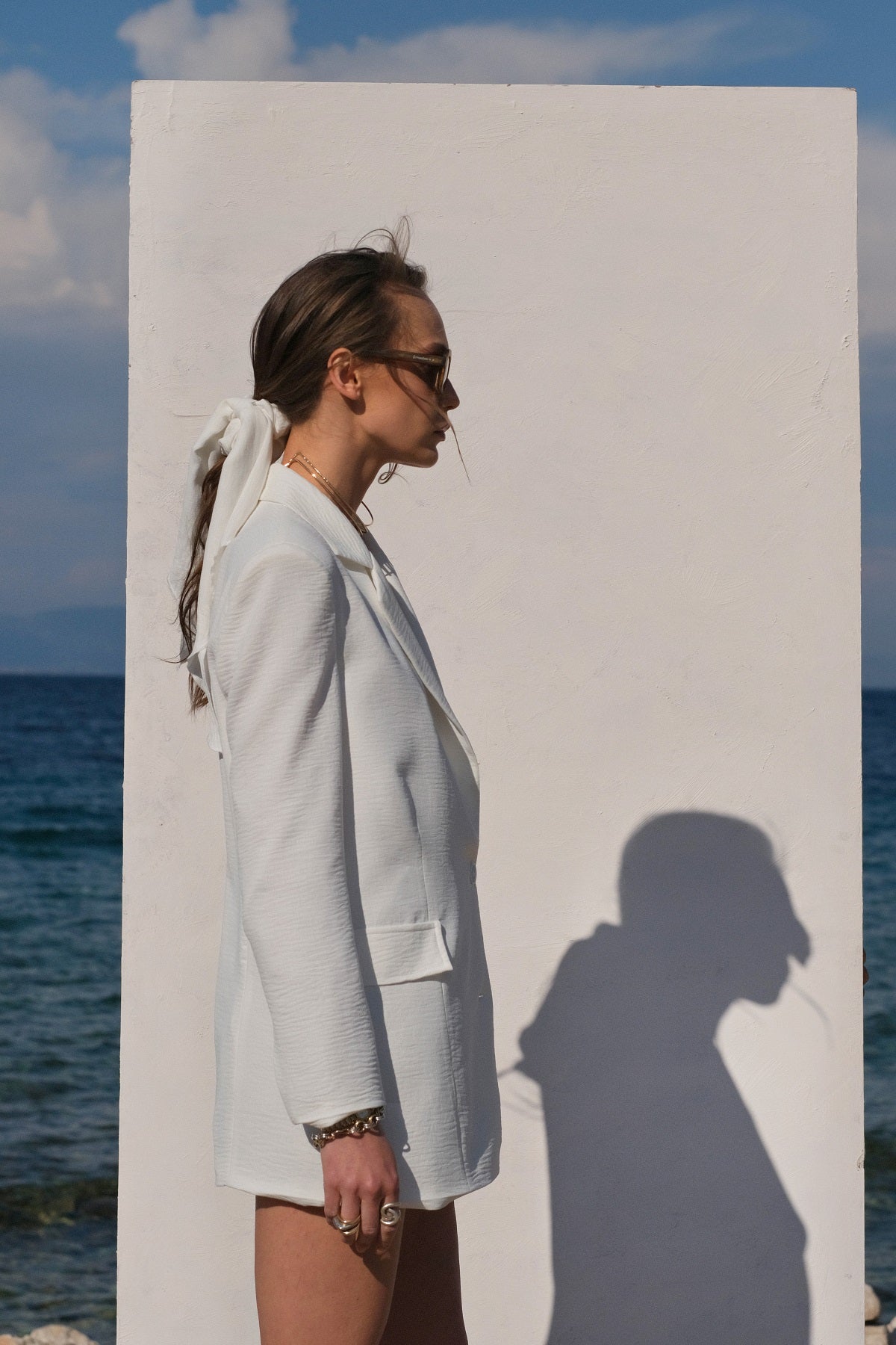 White Blazer