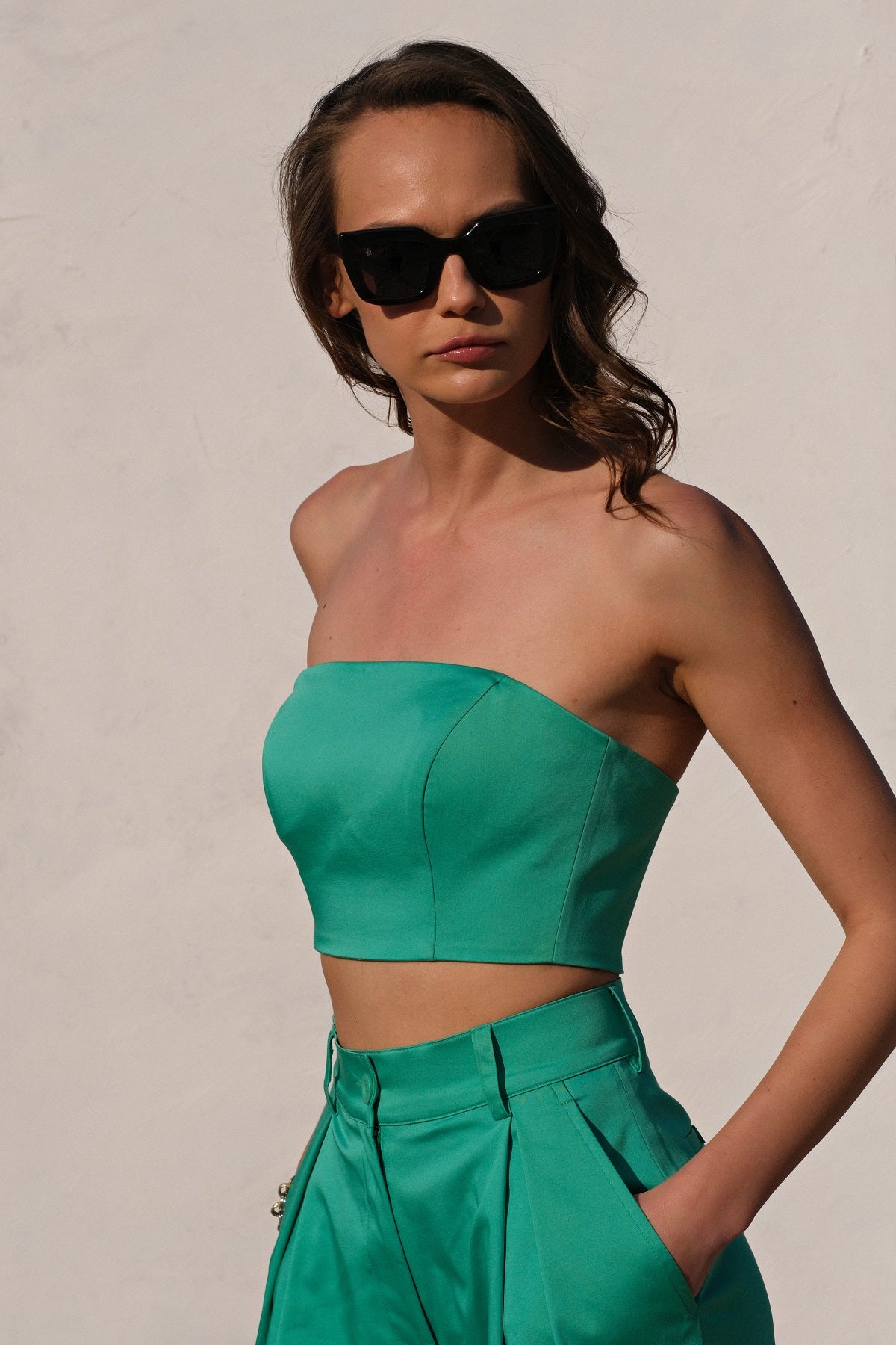 Green Baggy Pants