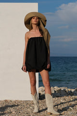 Black Balloon Dress