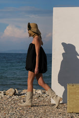 Black Balloon Dress