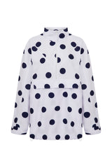 Navy dot set