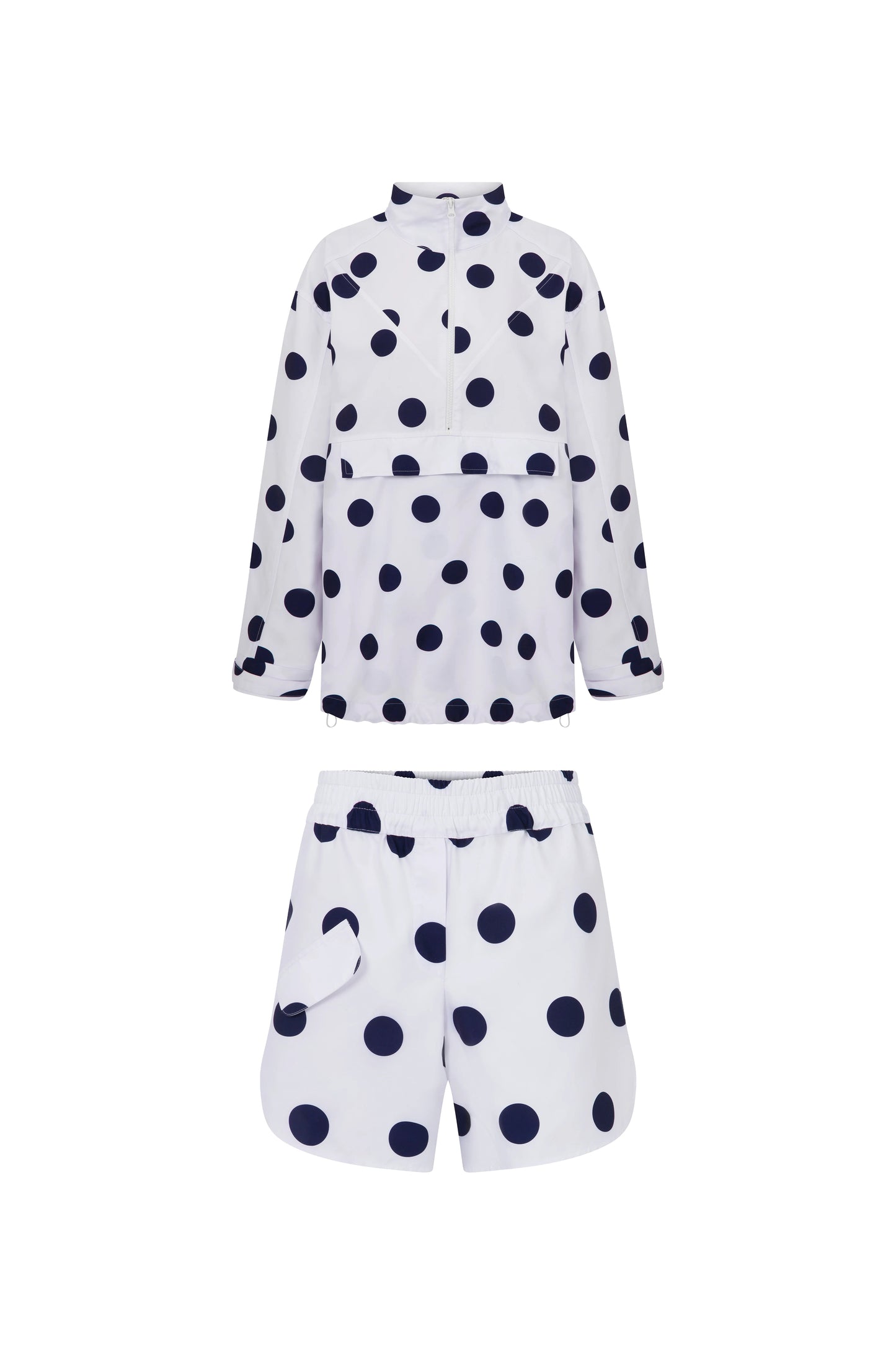Navy dot set