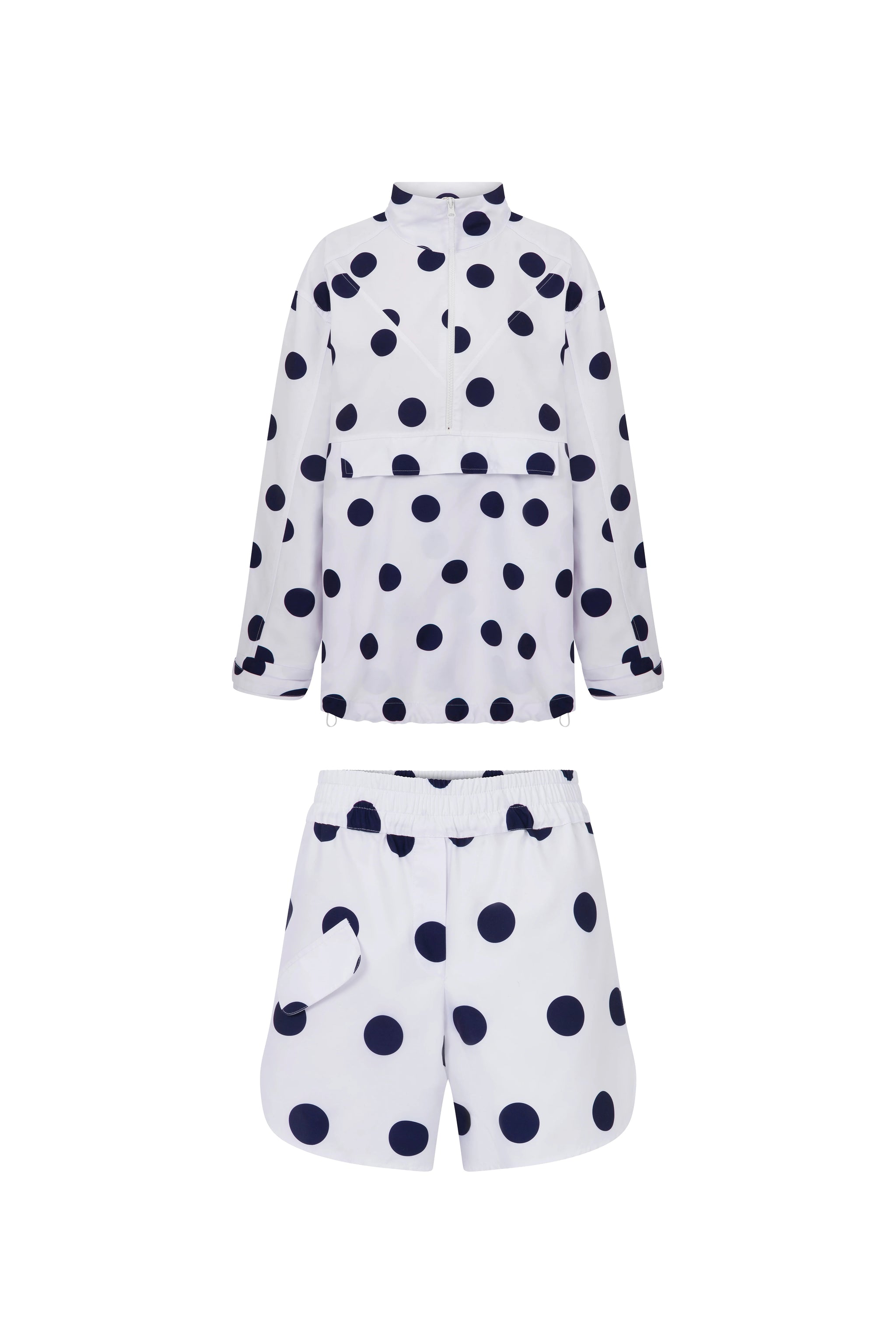 Navy dot set