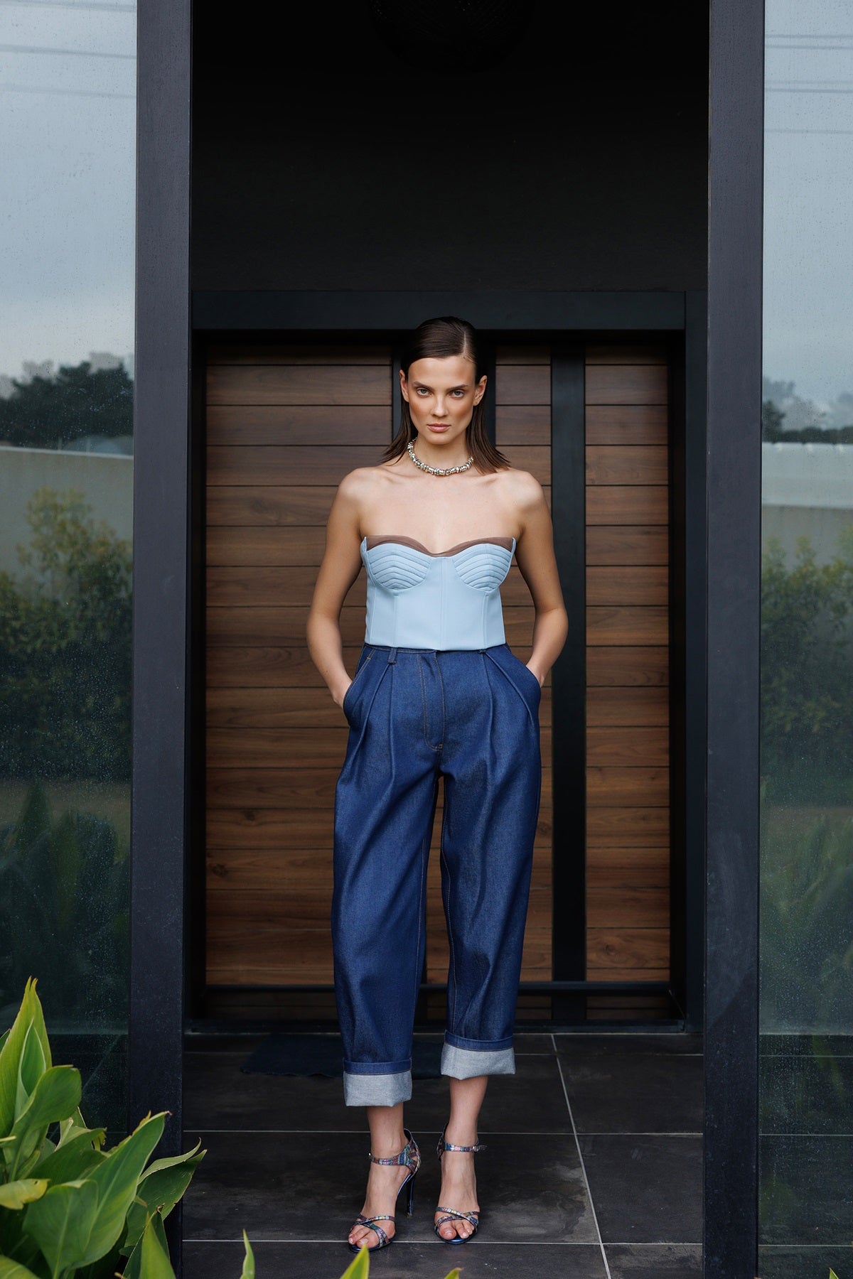 Radiance Baggy Kot Pantalon