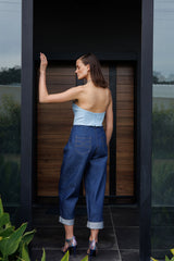 Radiance Baggy Kot Pantalon