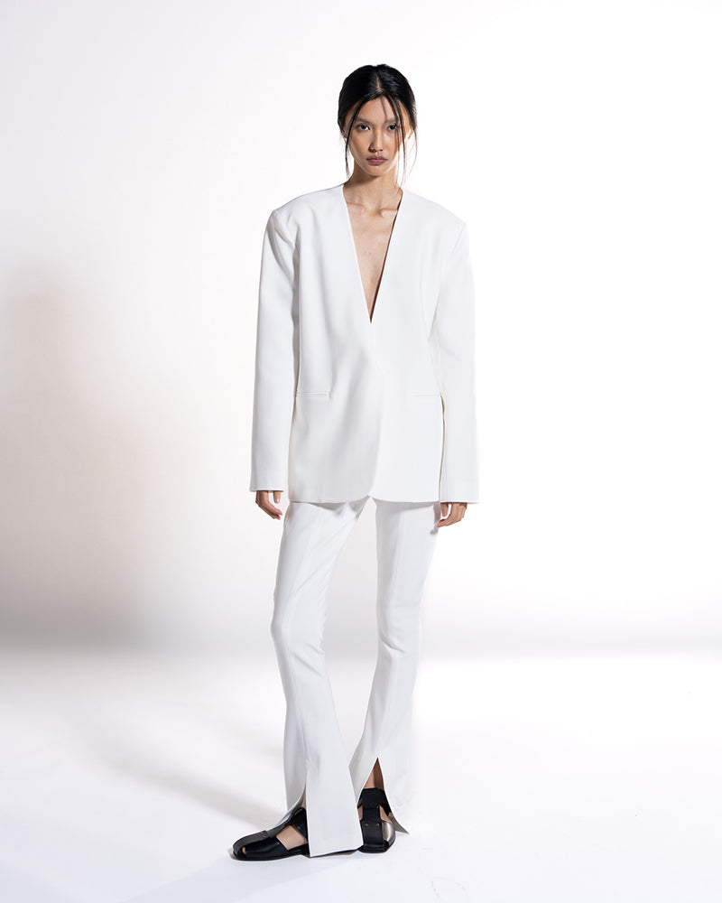 Sand Blazer White