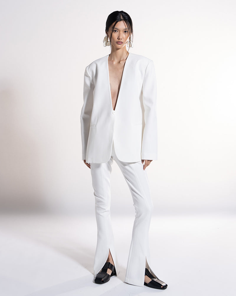 Sand Blazer White